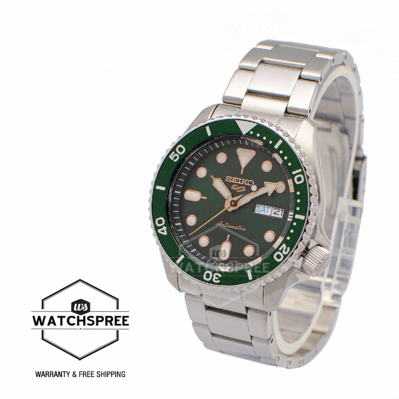Seiko 5 Sports Automatic Silver Stainless Steel Band Watch SRPD63K1 (LOCAL BUYERS ONLY)