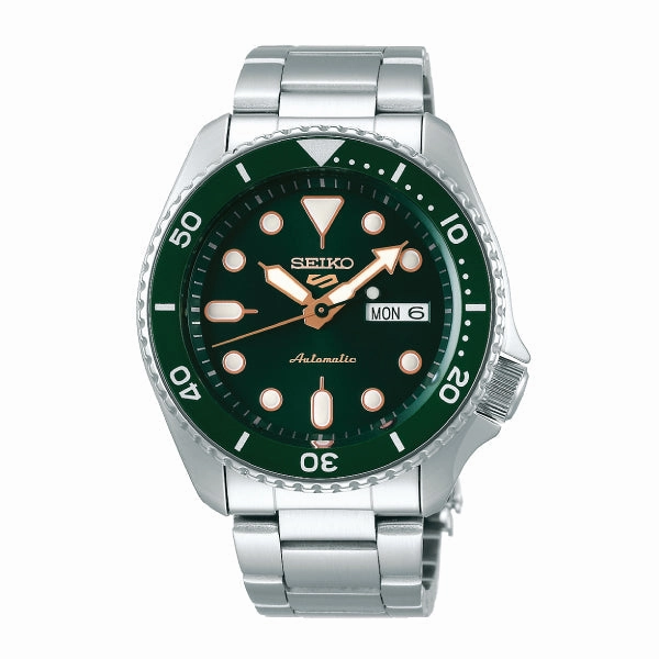 Seiko 5 Sports Automatic Silver Stainless Steel Band Watch SRPD63K1 (LOCAL BUYERS ONLY)