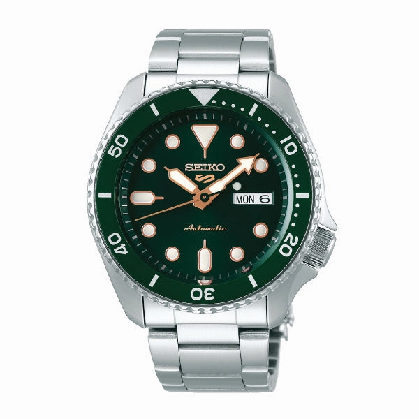 Seiko 5 Sports Automatic Silver Stainless Steel Band Watch SRPD63K1 (LOCAL BUYERS ONLY)
