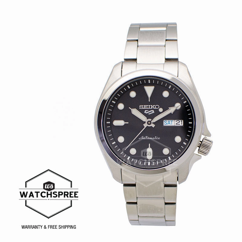 Seiko 5 Sports Automatic Silver Stainless Steel Band Watch SRPE55K1 (LOCAL BUYERS ONLY)