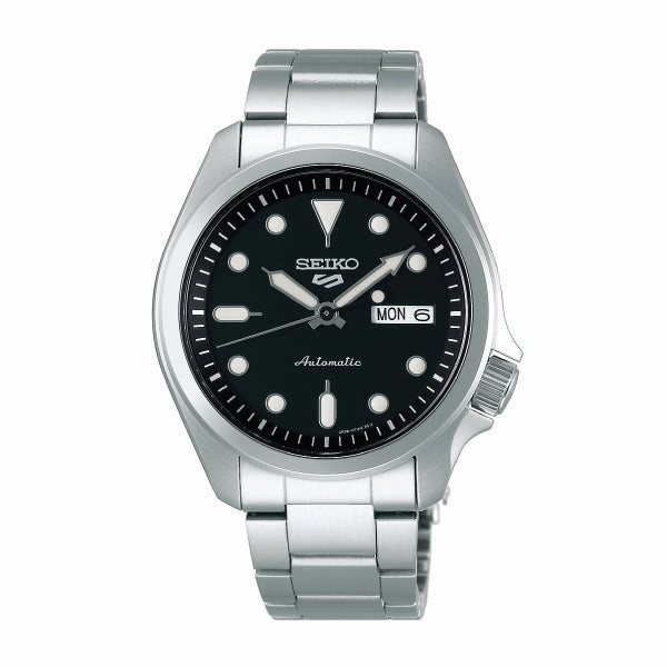 Seiko 5 Sports Automatic Silver Stainless Steel Band Watch SRPE55K1 (LOCAL BUYERS ONLY)