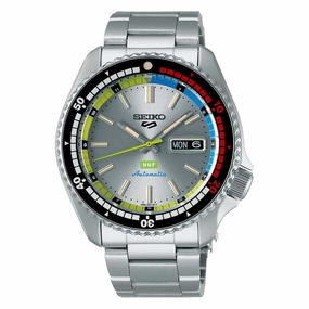 Seiko 5 Sports Automatic SKX Series HUF Limited Edition Stainless Steel Band Watch SRPL33K1 (Limited edition of 7,000 pieces)