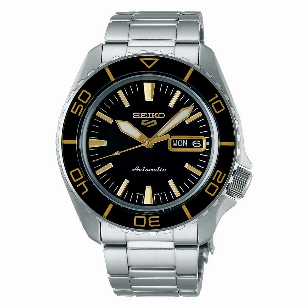 Seiko 5 Sports Automatic SKX Series Stainless Steel Band Watch SRPK99K1
