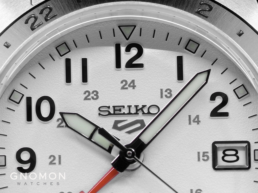 Seiko 5 Sports Field Sports Style GMT White Ref. SBSC009