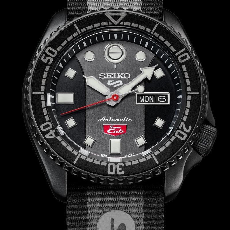 Seiko 5 Sports Honda Super Cub Limited Edition Watch - SRPJ75K1