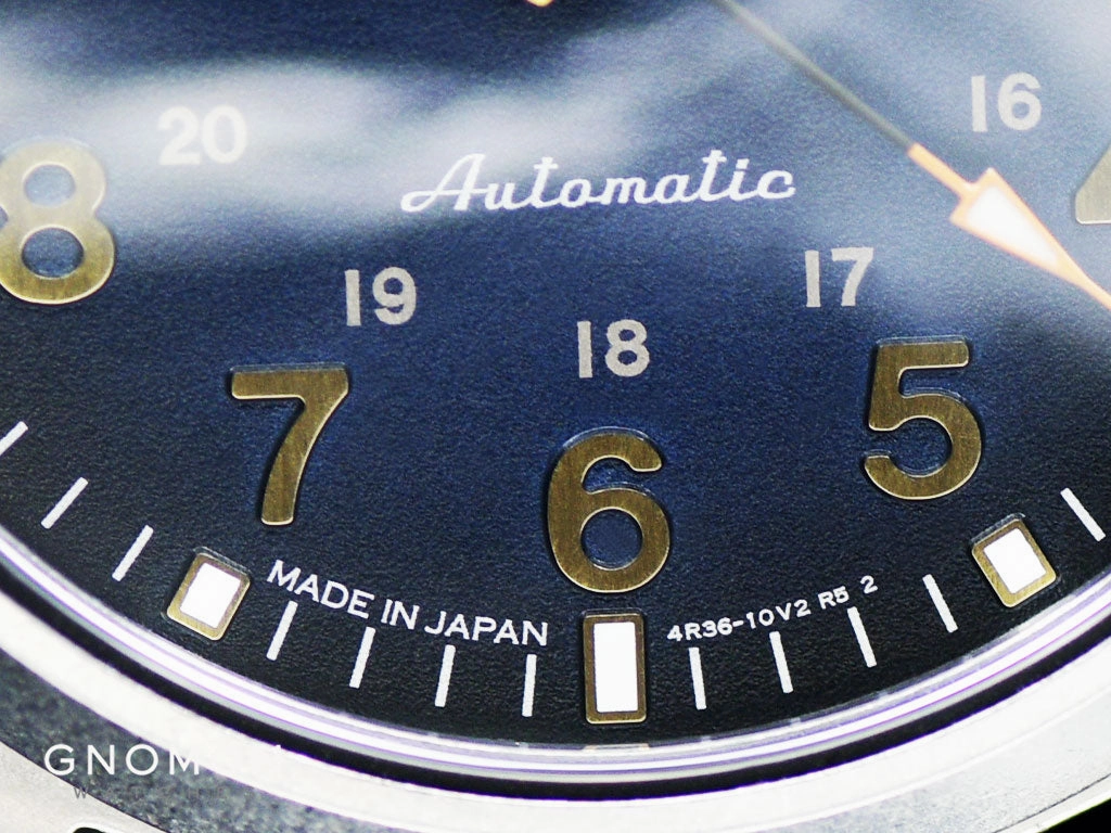Seiko 5 Sports Military Style Blue - Leather Ref. SBSA119