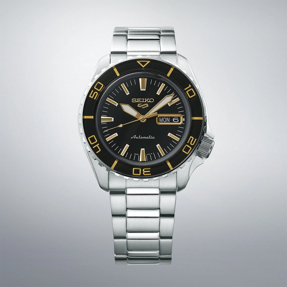 Seiko 5 Sports SNZH5 Redesign Blacktone Redux Mens Watch SRPK99K1