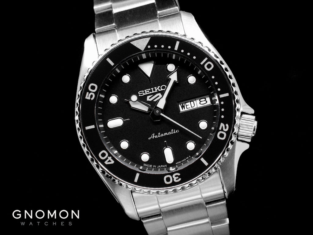 Seiko 5 Sports Sports Style 38mm Black Ref. SBSA225