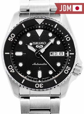 Seiko 5 Sports Sports Style 38mm Black Ref. SBSA225