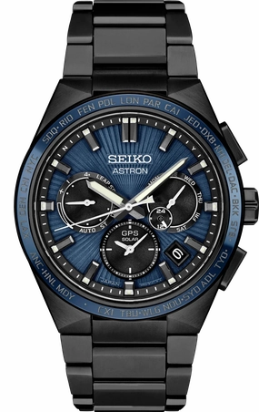 Seiko Astron Gps Solar 5-X Titanium Dual Time SSH121