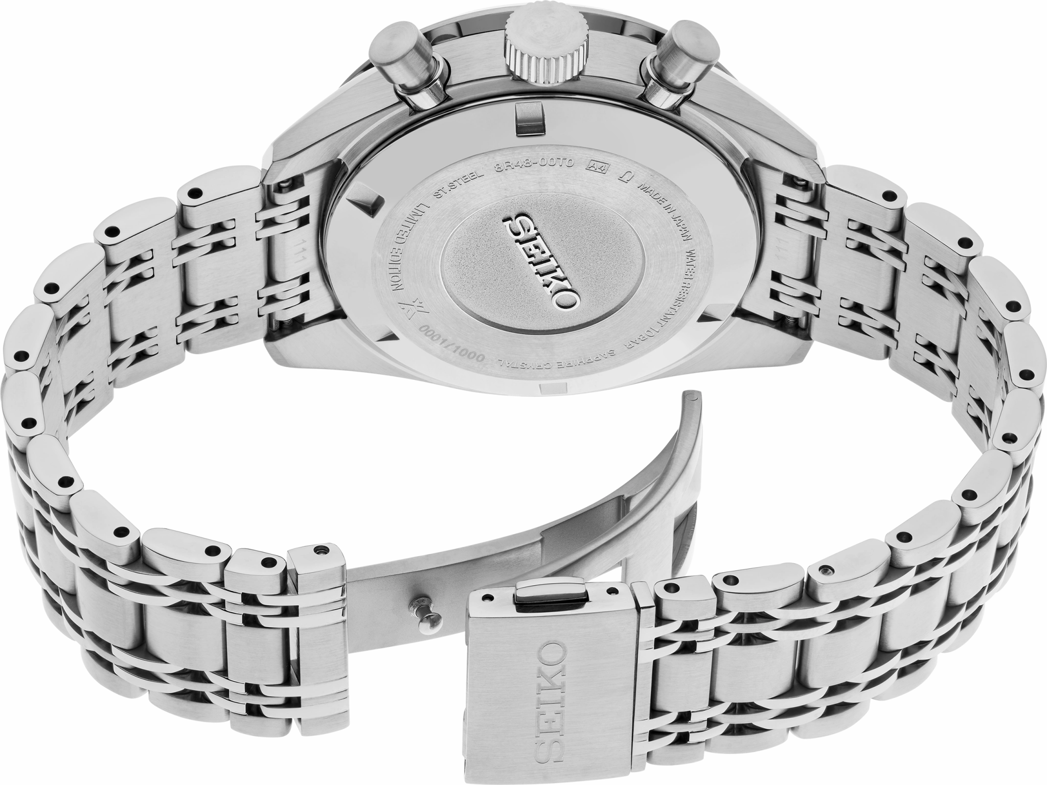 Seiko Brand 100th Anniversary Prospex Speedtimer Mechanical Chronograph SRQ049