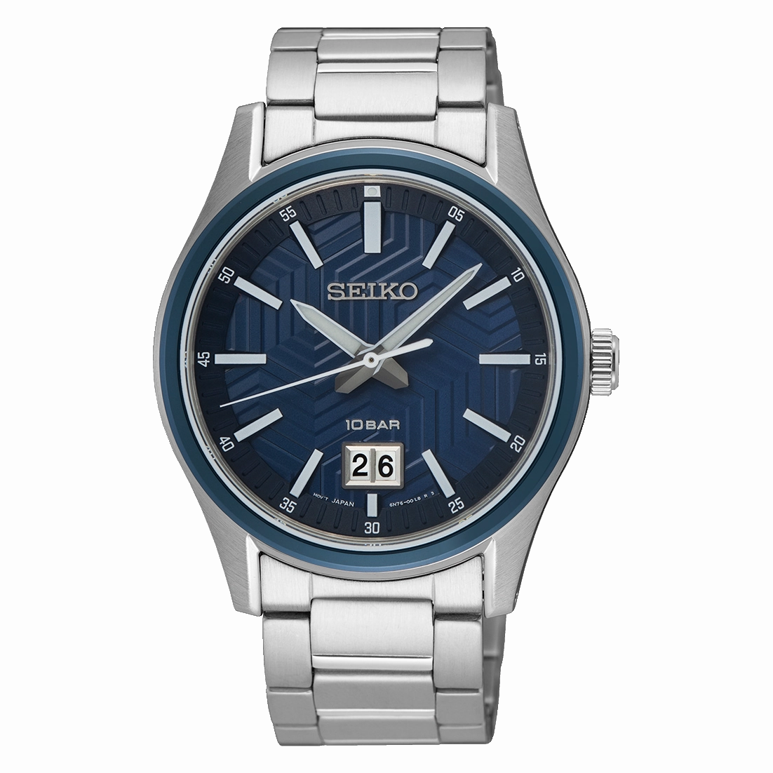 Seiko Essential Time Men Daywear SUR599P C Precision Quartz Movement
