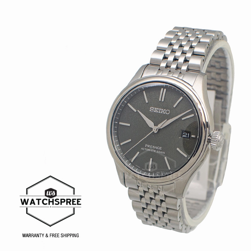 Seiko Presage (Japan Made) Automatic 'Sensaicha' Stainless Steel Band Watch SPB465J1 (LOCAL BUYERS ONLY)