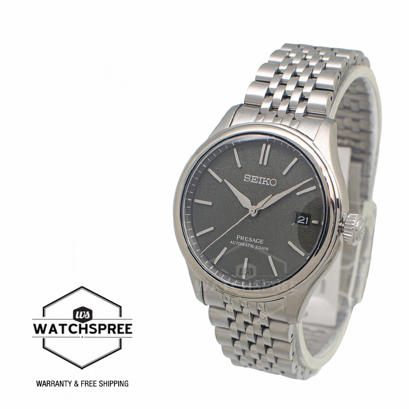 Seiko Presage (Japan Made) Automatic 'Sensaicha' Stainless Steel Band Watch SPB465J1 (LOCAL BUYERS ONLY)