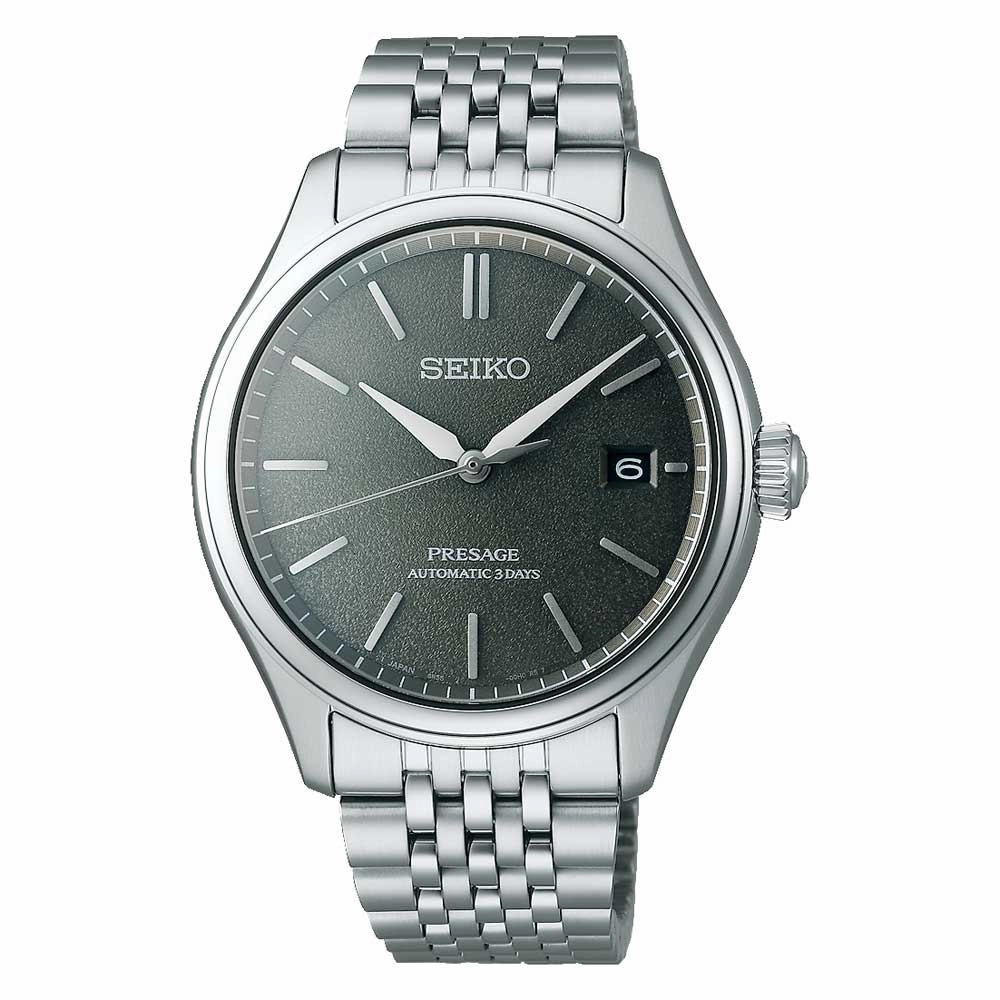 Seiko Presage (Japan Made) Automatic 'Sensaicha' Stainless Steel Band Watch SPB465J1 (LOCAL BUYERS ONLY)