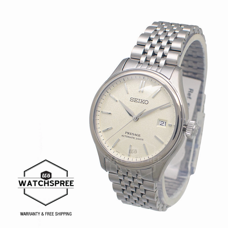 Seiko Presage (Japan Made) Automatic 'Shiro-iro' Stainless Steel Band Watch SPB463J1 (LOCAL BUYERS ONLY)