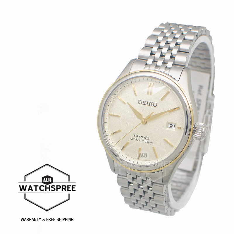 Seiko Presage (Japan Made) Automatic 'Shiro-iro' Stainless Steel Band Watch SPB478J1 (LOCAL BUYERS ONLY)