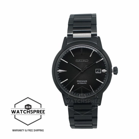 Seiko Presage (Japan Made) Automatic Black Stainless Steel Band Watch SRPJ15J1 (LOCAL BUYERS ONLY)