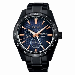 Seiko Presage (Japan Made) Automatic GMT Sharp Edged 'Akebono' Watch SPB361J1 (Limited Edition of 2,000 pieces) (Not For EU Buyers) (LOCAL BUYERS ONLY)