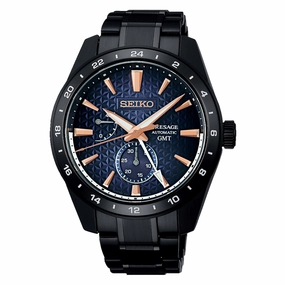 Seiko Presage (Japan Made) Automatic GMT Sharp Edged 'Akebono' Watch SPB361J1 (Limited Edition of 2,000 pieces) (Not For EU Buyers) (LOCAL BUYERS ONLY)