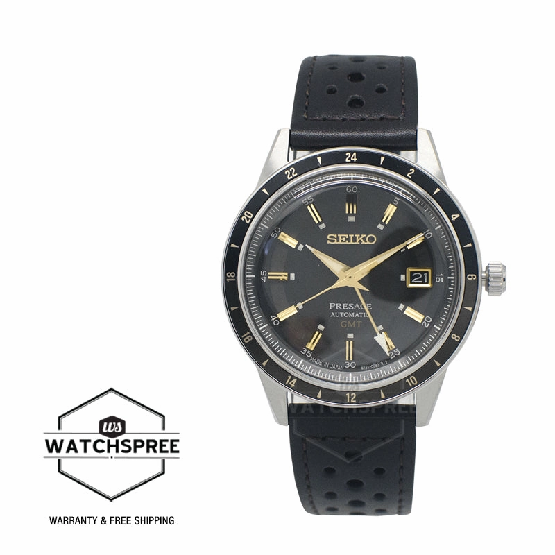Seiko Presage (Japan Made) Automatic GMT Style60's Watch SSK013J1 (Not For EU Buyers) (LOCAL BUYERS ONLY)