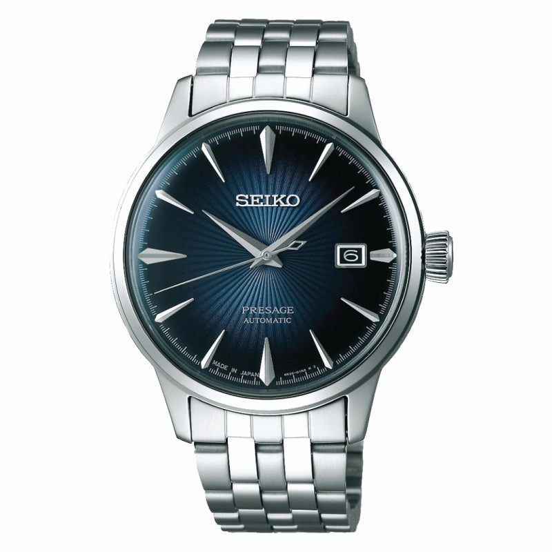 Seiko Presage (Japan Made) Automatic Silver Stainless Steel Band Watch SARY123  SARY123J (LOCAL BUYERS ONLY)