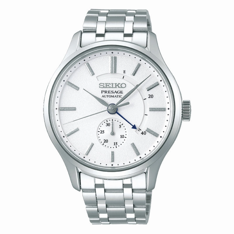 Seiko Presage (Japan Made) Automatic Silver Stainless Steel Band Watch SARY143 SARY143J (LOCAL BUYERS ONLY)