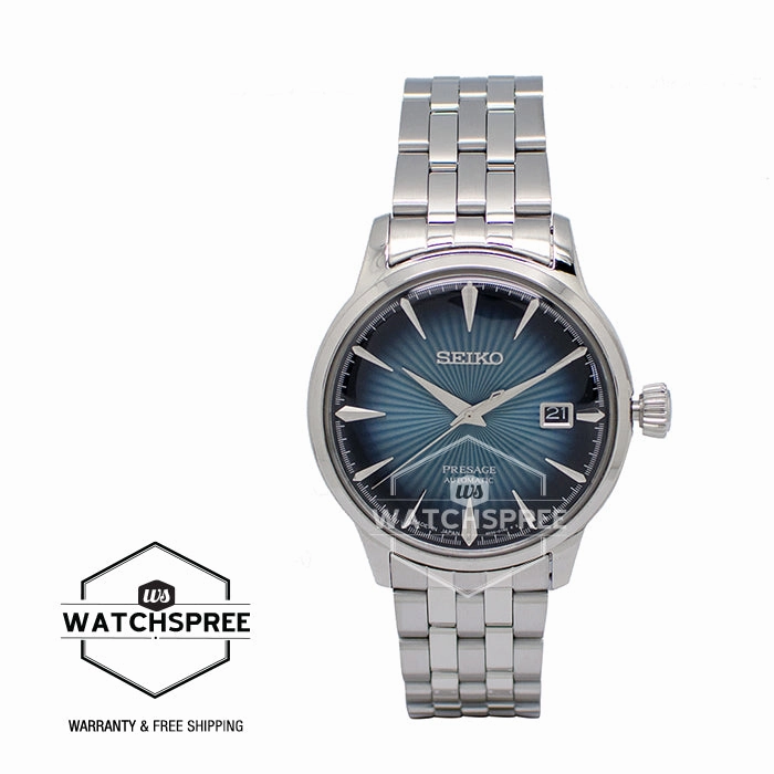 Seiko Presage (Japan Made) Automatic Silver Stainless Steel Band Watch SRPB41J1 (Not For EU Buyers) (LOCAL BUYERS ONLY)