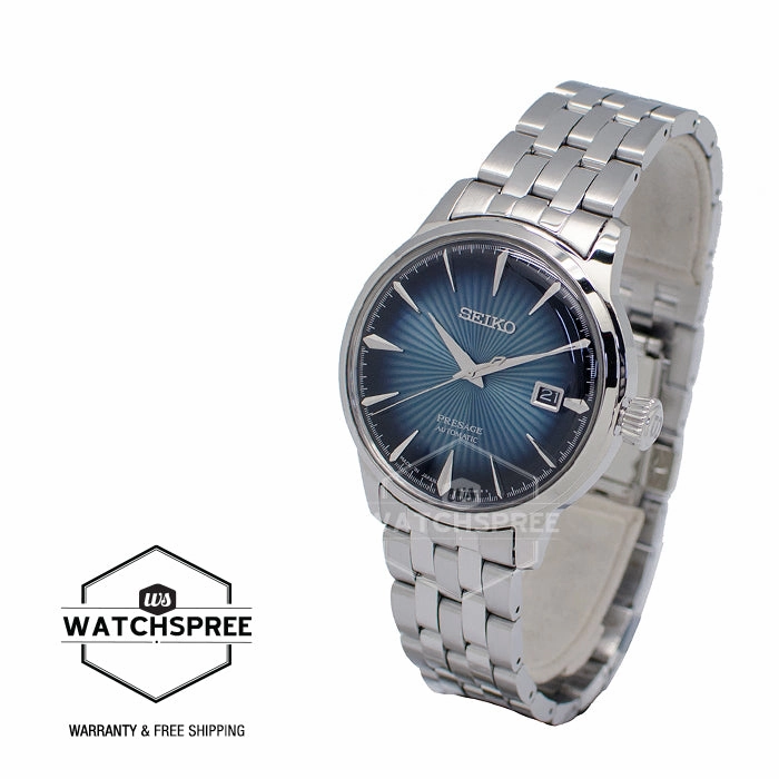 Seiko Presage (Japan Made) Automatic Silver Stainless Steel Band Watch SRPB41J1 (Not For EU Buyers) (LOCAL BUYERS ONLY)