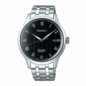 Seiko Presage (Japan Made) Automatic Silver Stainless Steel Band Watch SRPC81J1 (Not For EU Buyers) (LOCAL BUYERS ONLY)