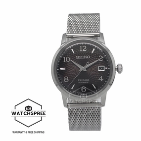 Seiko Presage (Japan Made) Automatic Stainless Steel Mesh Band Watch SRPF39J1 (LOCAL BUYERS ONLY)