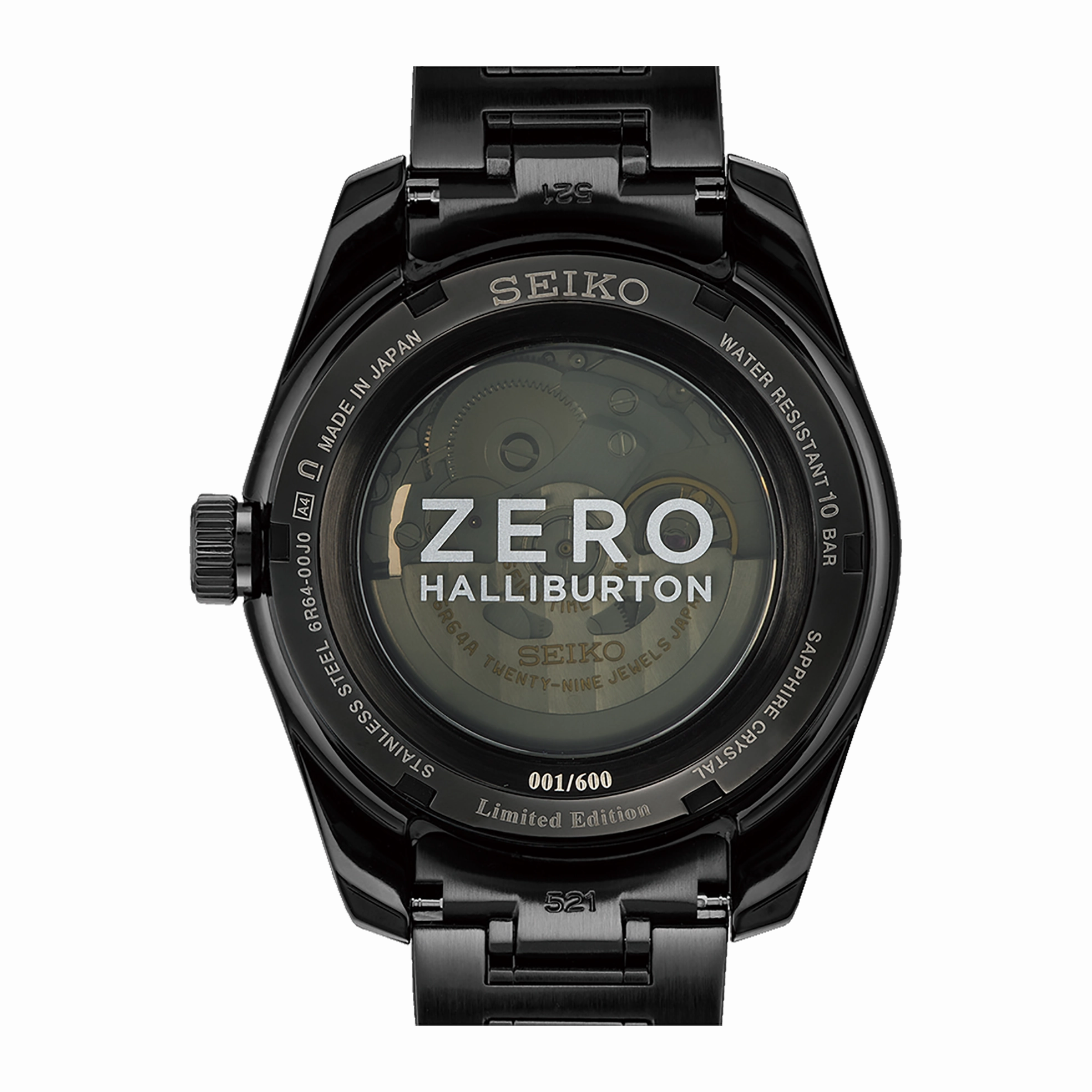 Seiko Presage Sharp-Edged Series Zero Halliburton Limited Edition SPB271
