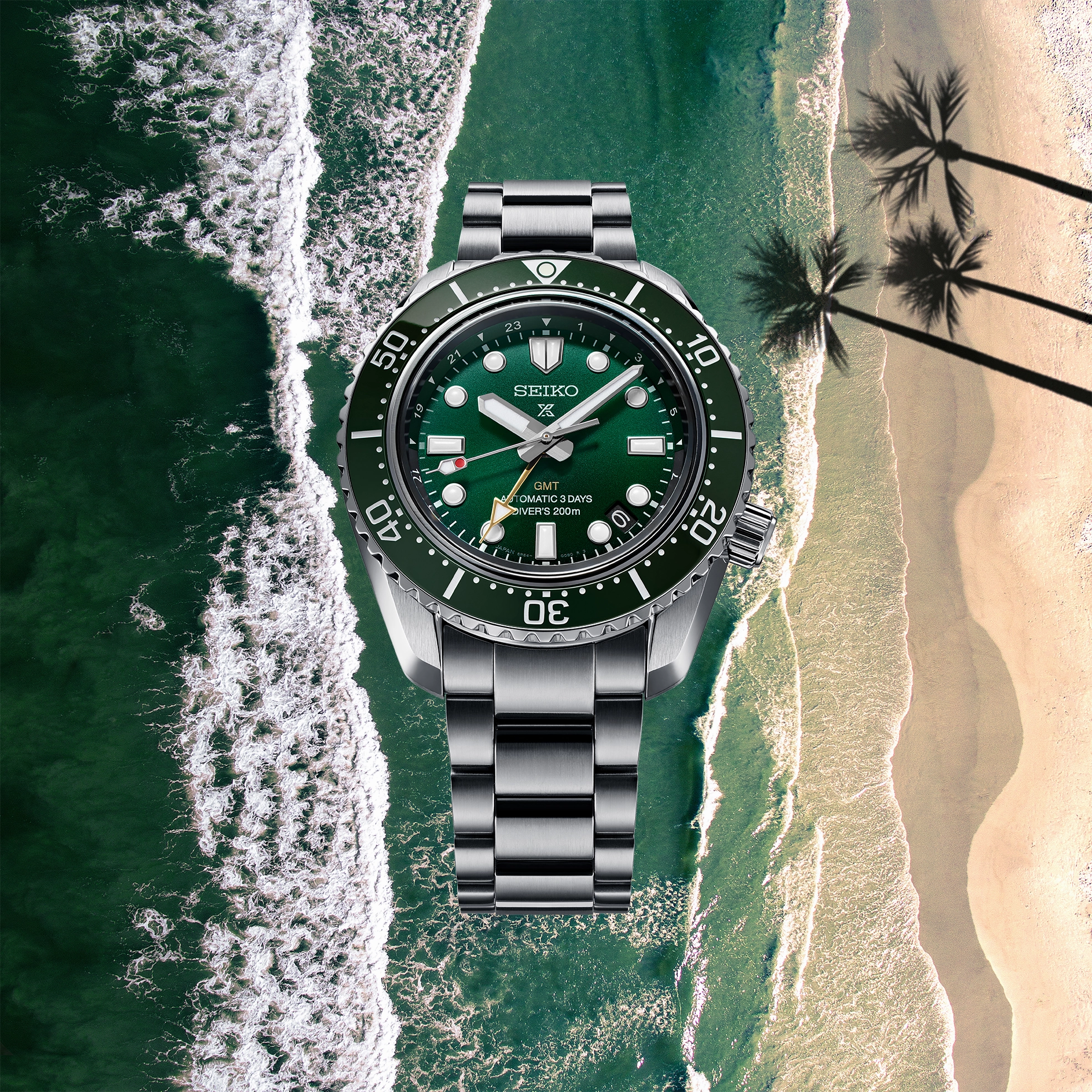 Seiko Prospex 1968 Diver'S Modern Re-Interpretation Gmt SPB381