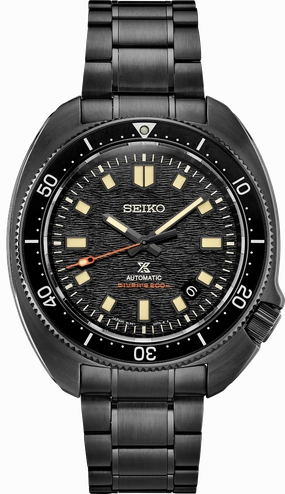 Seiko Prospex 1970 Diver'S Modern Re-Interpretation Black Series Limited Edition SLA061