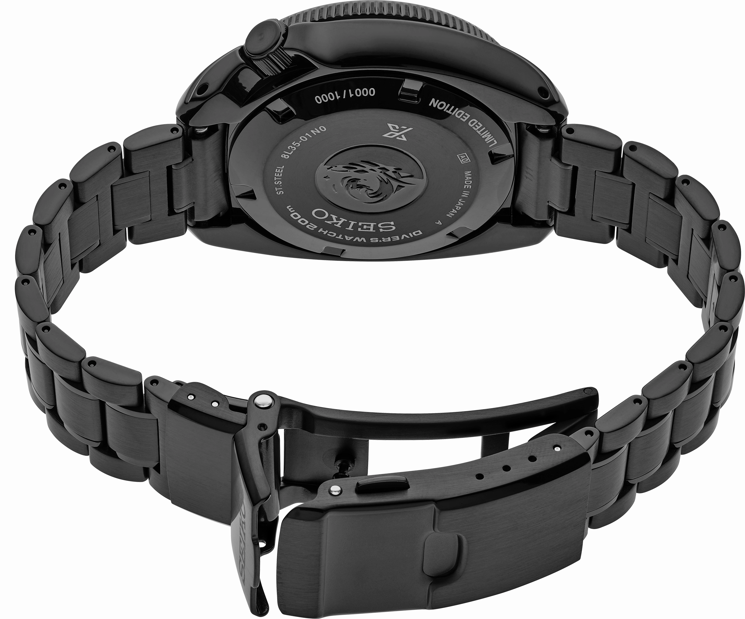 Seiko Prospex 1970 Diver'S Modern Re-Interpretation Black Series Limited Edition SLA061