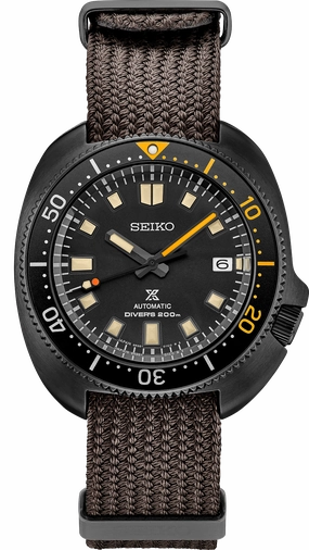 Seiko Prospex 1970 Diver'S Modern Re-Interpretation Black Series Limited Edition SPB257