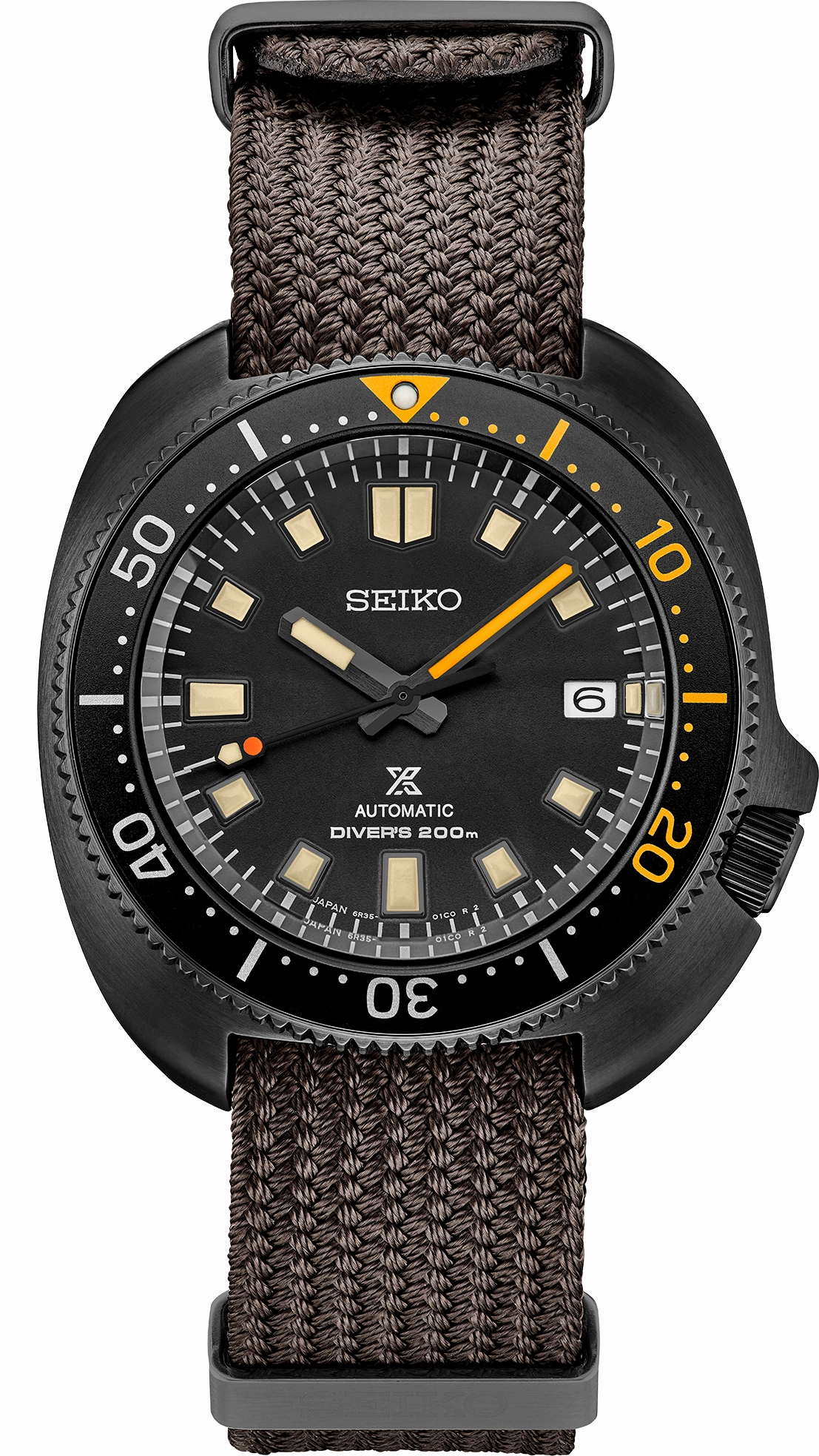 Seiko Prospex 1970 Diver'S Modern Re-Interpretation Black Series Limited Edition SPB257