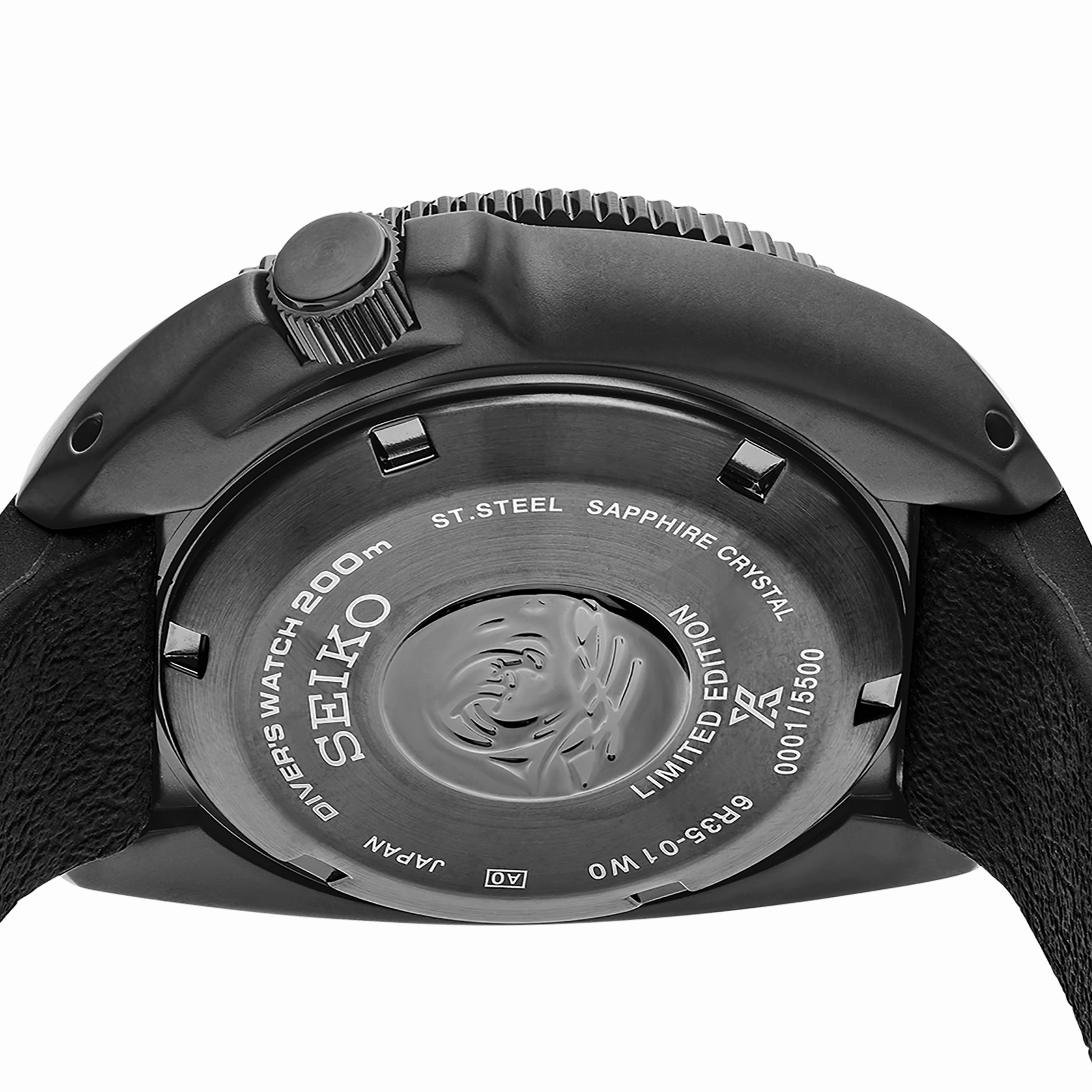 Seiko Prospex 1970 Diver'S Modern Re-Interpretation Black Series Limited Edition SPB257