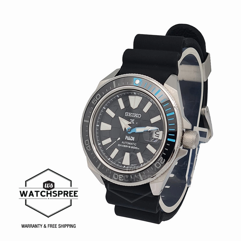 Seiko Prospex and PADI Solar Diver's Special Edition Black Silicone Strap Watch SRPG21K1 (LOCAL BUYERS ONLY)