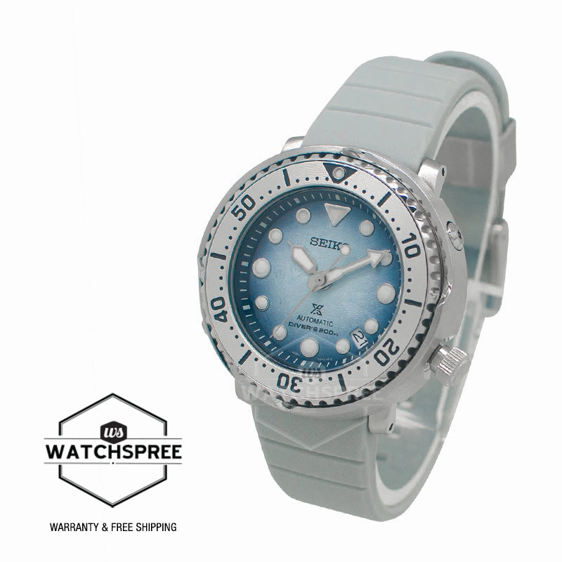 Seiko Prospex Automatic Save The Ocean Divers White Silicone Strap Watch SRPG59K1 (Not For EU Buyers) (LOCAL BUYERS ONLY)