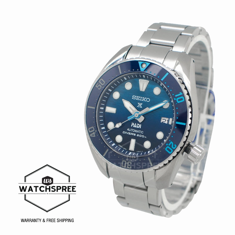 Seiko Prospex PADI Automatic Diver's "The Great Blue" Special Edition Watch SPB375J1 (Not For EU Buyers) (LOCAL BUYERS ONLY)