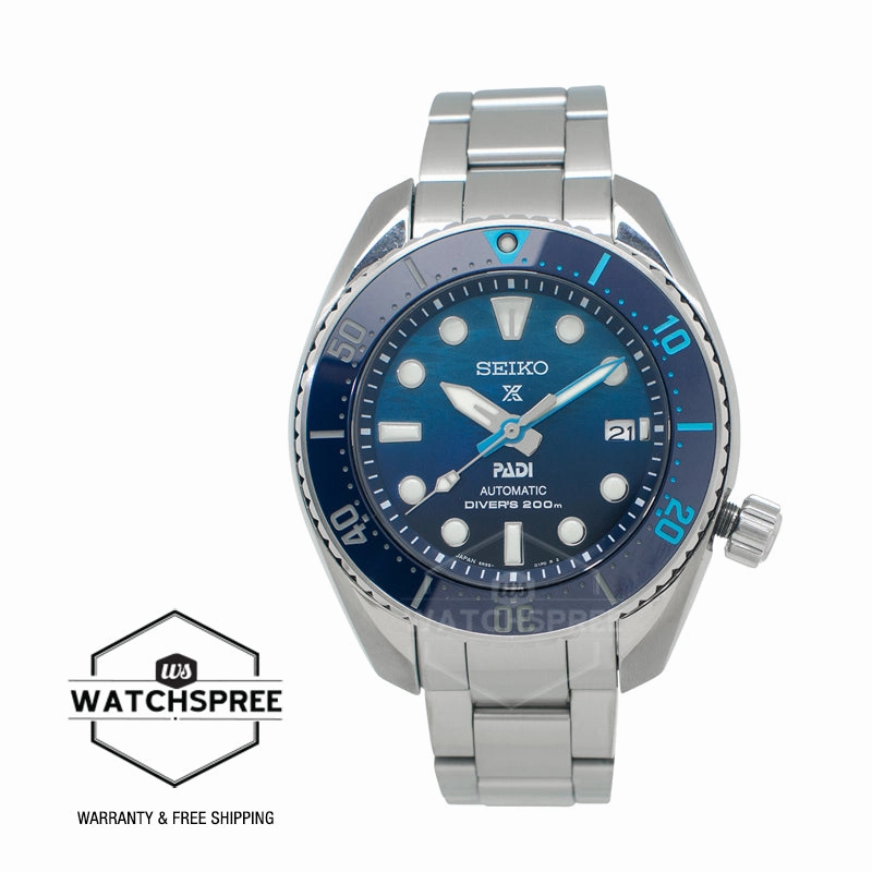 Seiko Prospex PADI Automatic Diver's "The Great Blue" Special Edition Watch SPB375J1 (Not For EU Buyers) (LOCAL BUYERS ONLY)