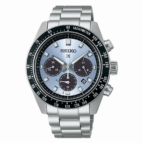 Seiko Prospex Solar Chronograph Speedtimer Stainless Steel Band Watch SSC935P1