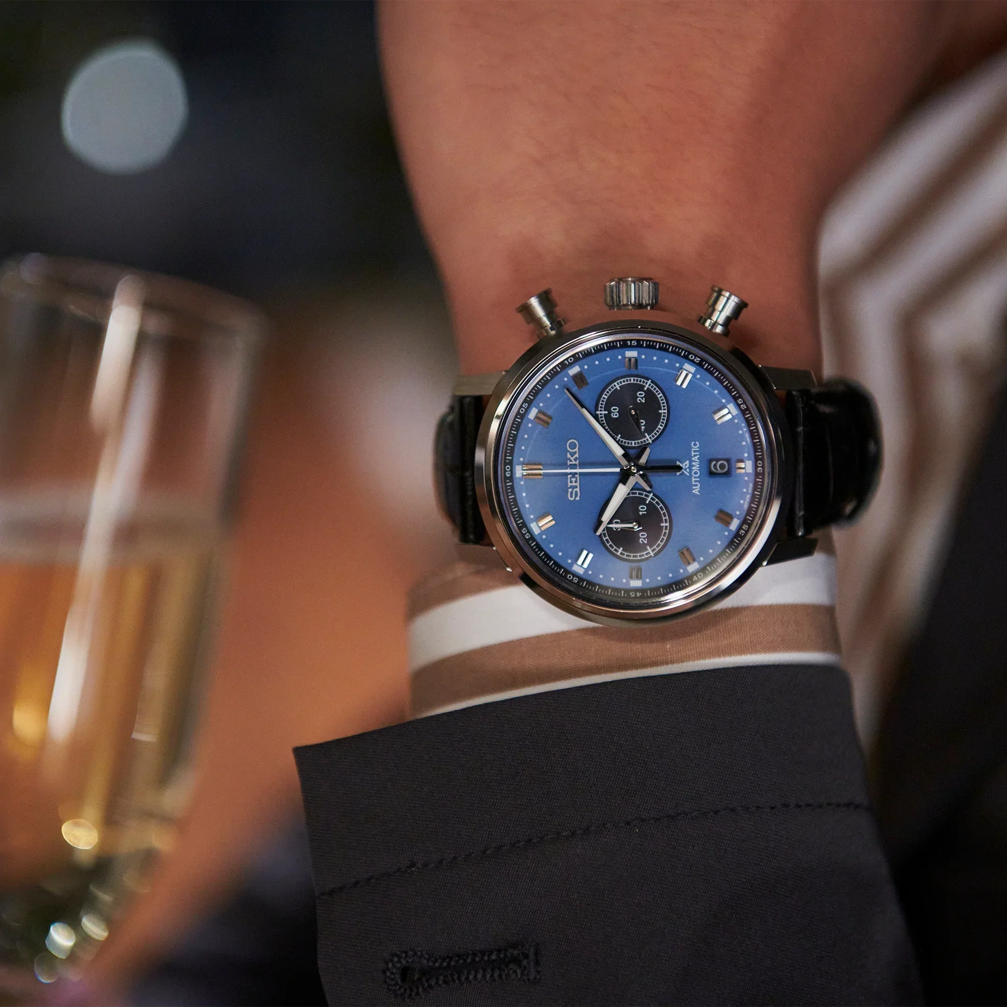 Seiko Prospex Speedtimer Mechanical Chronograph SRQ039