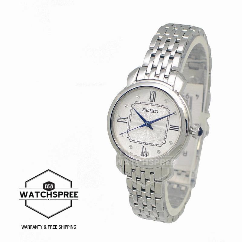 Seiko Women's Quartz Stainless Steel Band Watch SUR497P1