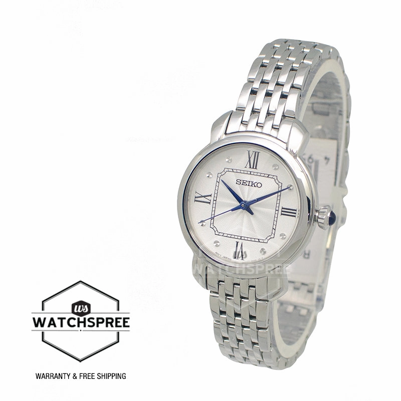 Seiko Women's Quartz Stainless Steel Band Watch SUR497P1