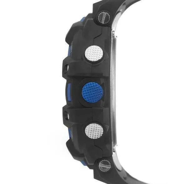 Sekonda Digital Sport Black and Blue Case Mens Watch SK1520