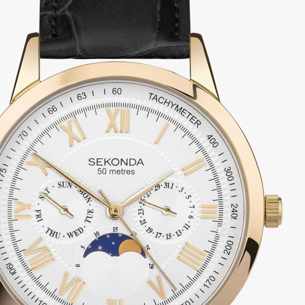 Sekonda Armstrong Moon Phase Mens Watch 30147