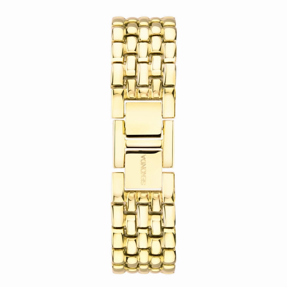 Sekonda Classic Monica Maxi Gold Plated Ladies Watch 40657