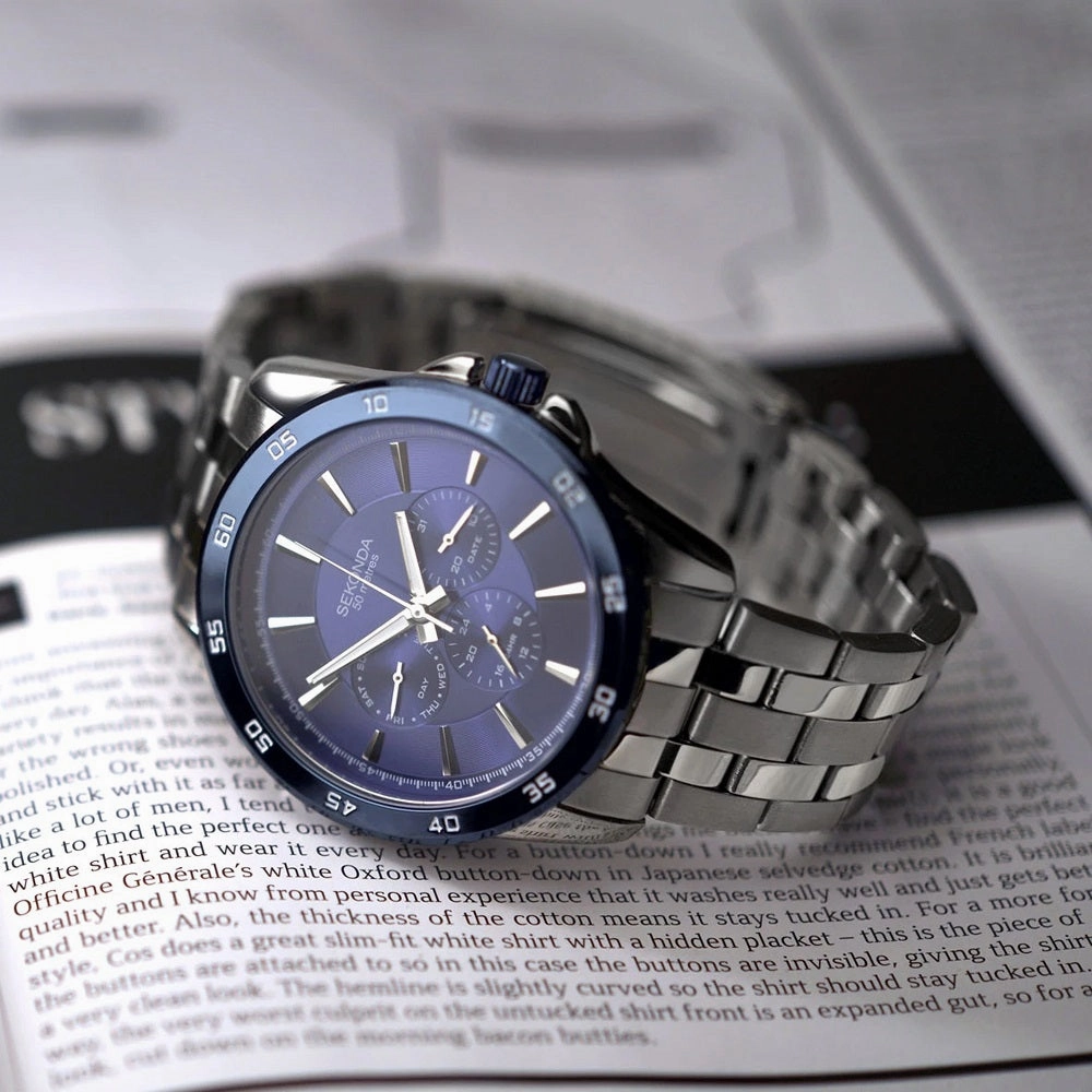 Sekonda Day Date Bracelet Mens Watch 1391